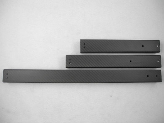 High strength Rectangular Carbon Fiber Tube 3K Twill Weave Matte Surface