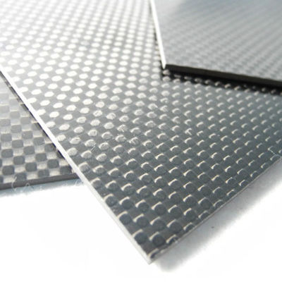 2.0Thk Full CF Carbon Fiber Plate Plain 3K Glossy Standard Video Camera Use