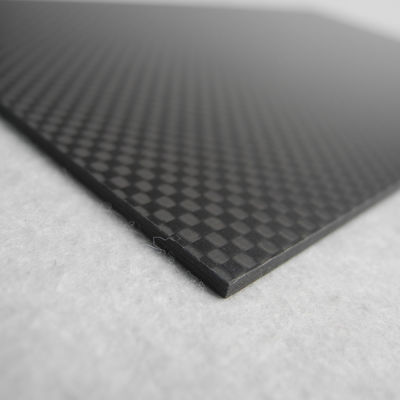 Flexible tripod carbon fiber plates plain weave style with precise