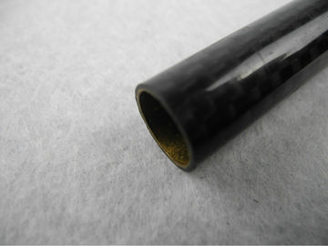 Light weight High Strength Carbon Fiber Profiles , custom size Carbon Fiber Tube