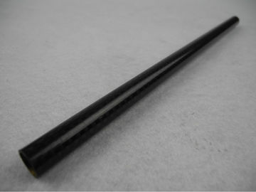 Light weight High Strength Carbon Fiber Profiles , custom size Carbon Fiber Tube