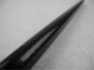 Light weight High Strength Carbon Fiber Profiles , custom size Carbon Fiber Tube
