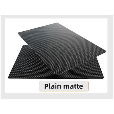100% 3K Laminated Carbon Fiber Flat Sheets High Pressure Resistance
