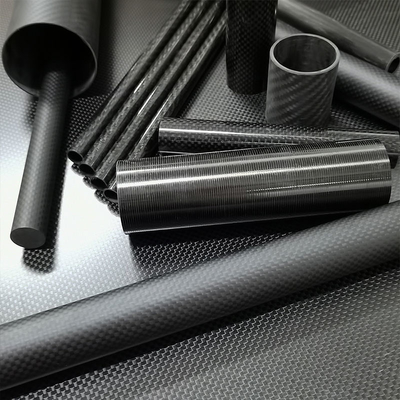 Custom Size Twill Plain Carbon Fiber Tube 14mm 20mm 30mm 80mm 1000mm