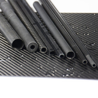 Custom Size Twill Plain Carbon Fiber Tube 14mm 20mm 30mm 80mm 1000mm