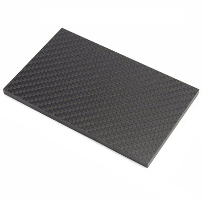 Twill Matte Finish 3K Carbon Fiber Laminate Sheet Strong Corrosion Resistance