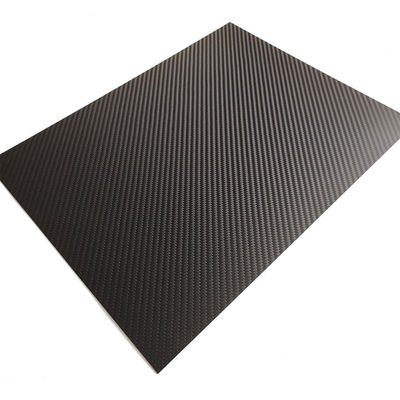 3K Carbon Fiber Sheet 500x400x1.5mm Twill Weave Matte Finish