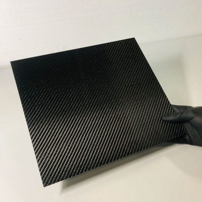 500X600MM Carbon Fiber Plates 0.5MM to 6.0MM Thickness 100% 3K Plain Weave Glossy Carbon Fiber Sheet