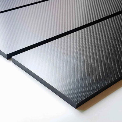 Thinnest of 0.2mm 0.3mm 3K Weave Glossy Matte Corrosion Resistant Carbon Fiber Sheet