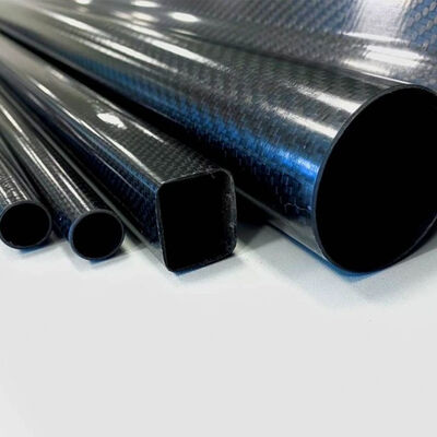 3K Carbon Fiber Tube Pipe Strong and Tough Wear-resistance with All Sizes Available