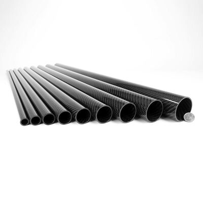 Lightweight High-Strength Carbon Fiber Tube with Custom Length Available for Structural Applications