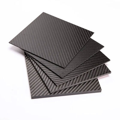 Plain Weave Real Lightweight Carbon Fiber Sheet Panel Plate 240x240x1.5mm
