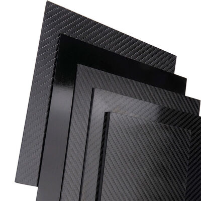 Structural Carbon Fiber Plate, Twill Weave, Thickness 3MM, 100mm*200mm*3mm
