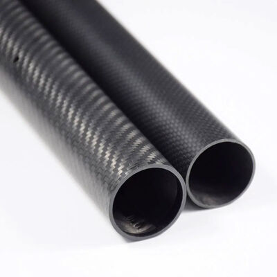 OD 100mm X ID 96mm X 500MM 100% Roll Wrapped Carbon Fiber Tube 3K /Tubing 100*96 3K Twill Matte