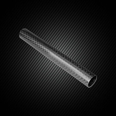 3K Carbon Fiber Pipe | Lightweight High Strength CFRP Round Tube with 3K Twill Weave in Custom Sizes