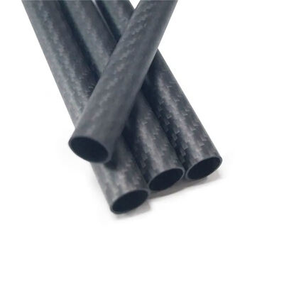 Matte Twill Carbon Fiber Tube with High Strength-to-Weight Ratio and Excellent Fatigue Resistance for Industrial Use