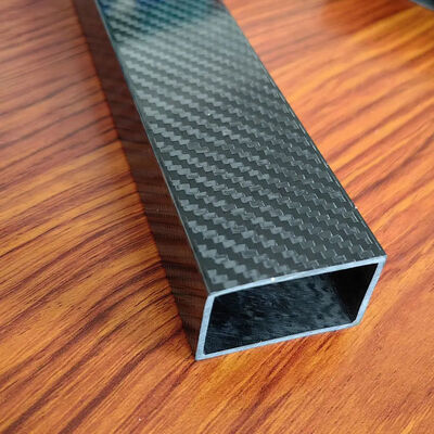 Custom Size 3K Carbon Fiber Rectangular Tube Carbon Fibre Square Tube