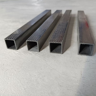 Mould Free Carbon Fiber Square Tube With Glossy Finish