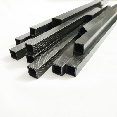 Mould Free Carbon Fiber Square Tube With Glossy Finish