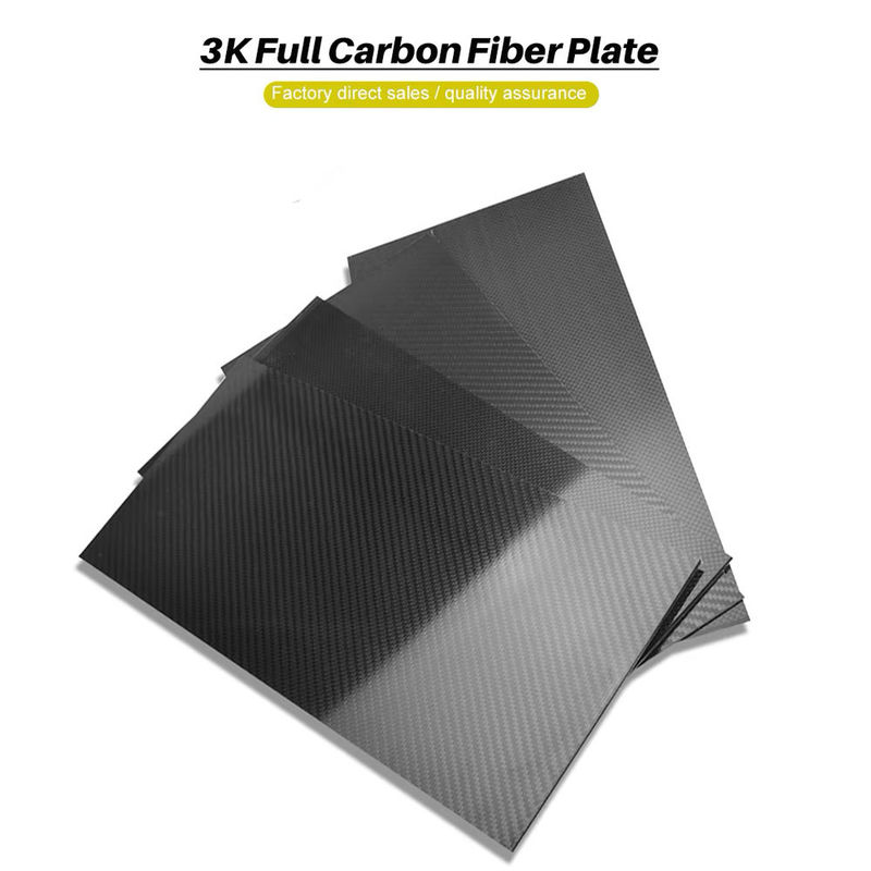 3K Carbon Fiber Epoxy Resin Sheet 0.5mm-4mm High Strength Plate